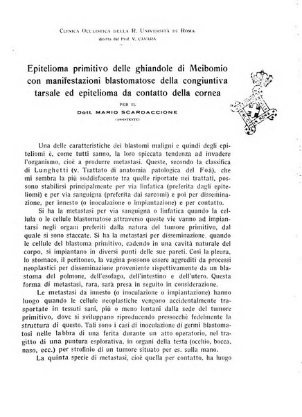 Bollettino d'oculistica periodico d'oculistica pratica