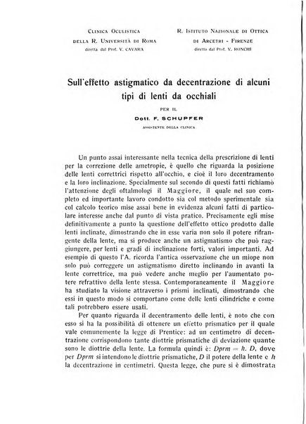 Bollettino d'oculistica periodico d'oculistica pratica