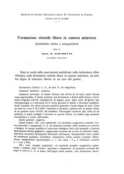 Bollettino d'oculistica periodico d'oculistica pratica