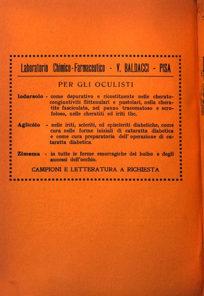 Bollettino d'oculistica periodico d'oculistica pratica