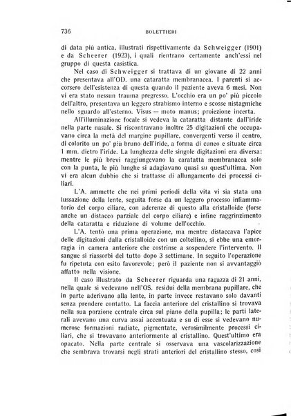 Bollettino d'oculistica periodico d'oculistica pratica