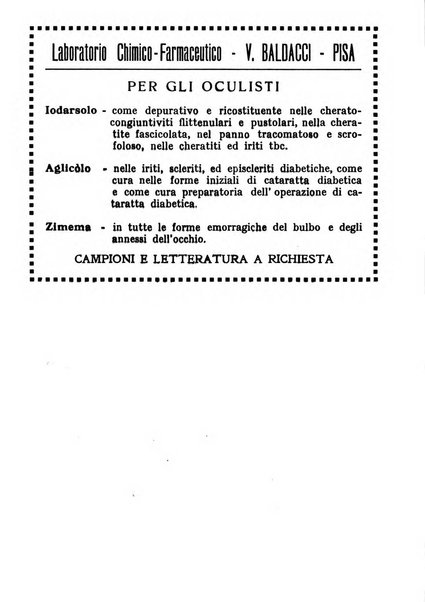 Bollettino d'oculistica periodico d'oculistica pratica