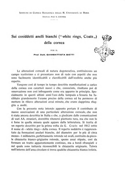 Bollettino d'oculistica periodico d'oculistica pratica