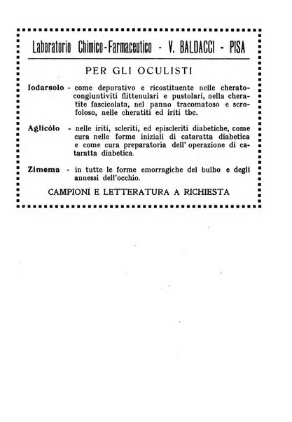 Bollettino d'oculistica periodico d'oculistica pratica