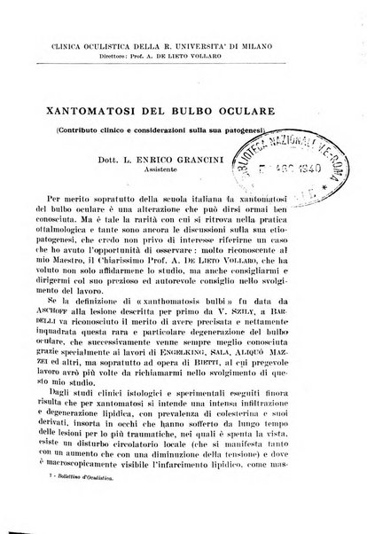 Bollettino d'oculistica periodico d'oculistica pratica