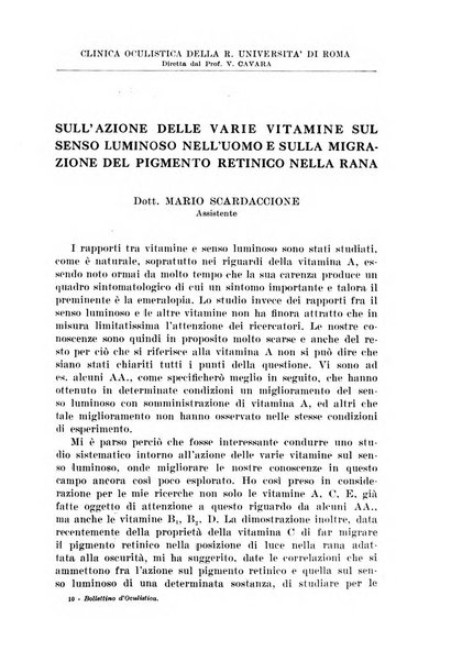 Bollettino d'oculistica periodico d'oculistica pratica