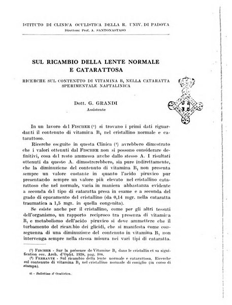 Bollettino d'oculistica periodico d'oculistica pratica