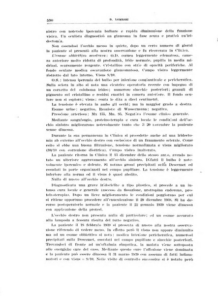 Bollettino d'oculistica periodico d'oculistica pratica