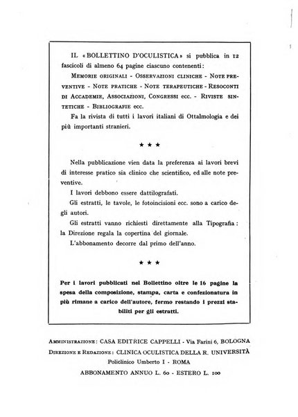 Bollettino d'oculistica periodico d'oculistica pratica