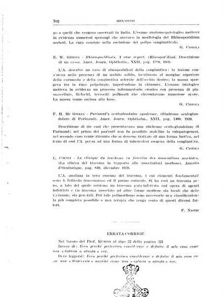 Bollettino d'oculistica periodico d'oculistica pratica