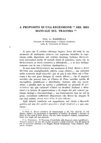 Bollettino d'oculistica periodico d'oculistica pratica