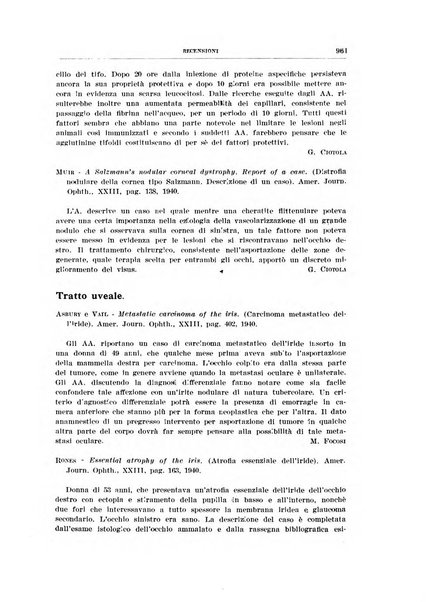 Bollettino d'oculistica periodico d'oculistica pratica