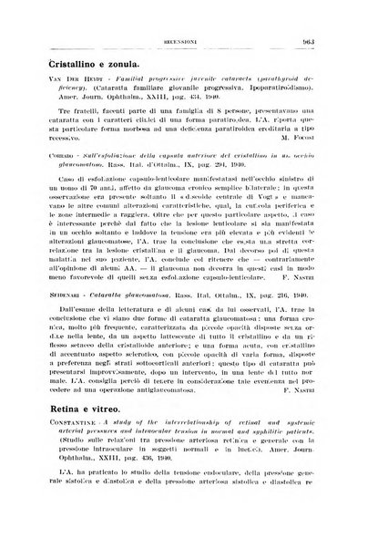 Bollettino d'oculistica periodico d'oculistica pratica