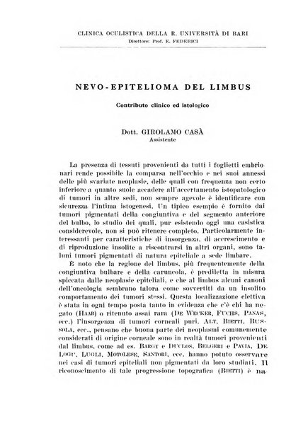 Bollettino d'oculistica periodico d'oculistica pratica