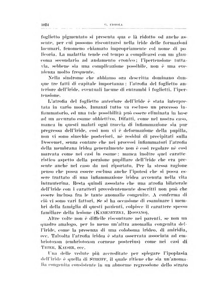 Bollettino d'oculistica periodico d'oculistica pratica