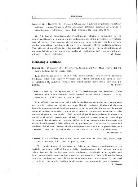 Bollettino d'oculistica periodico d'oculistica pratica