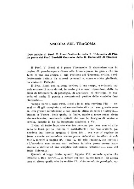 Bollettino d'oculistica periodico d'oculistica pratica