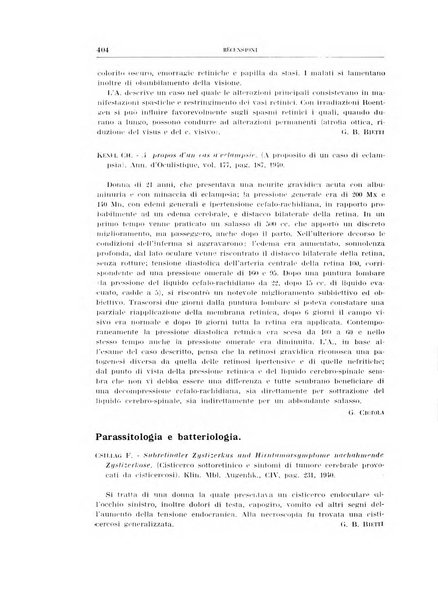 Bollettino d'oculistica periodico d'oculistica pratica