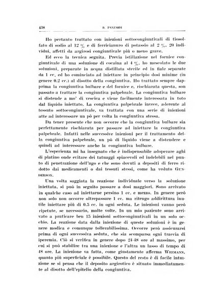 Bollettino d'oculistica periodico d'oculistica pratica