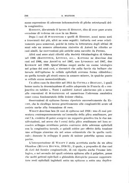 Bollettino d'oculistica periodico d'oculistica pratica