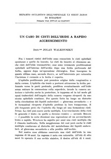 Bollettino d'oculistica periodico d'oculistica pratica