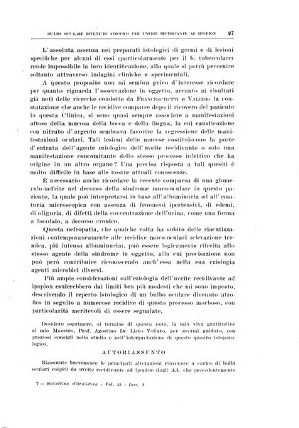 Bollettino d'oculistica periodico d'oculistica pratica