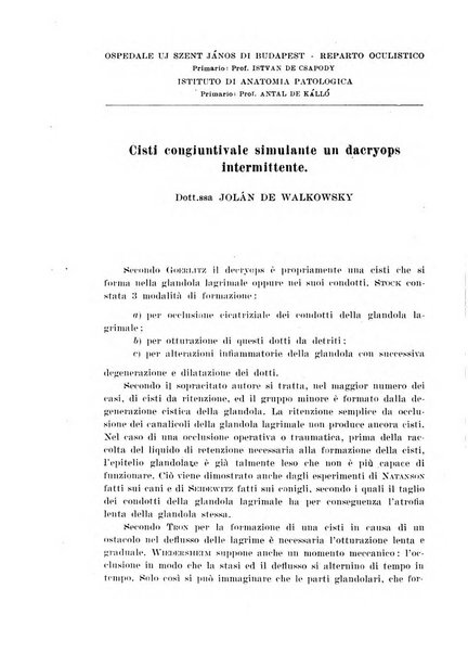 Bollettino d'oculistica periodico d'oculistica pratica