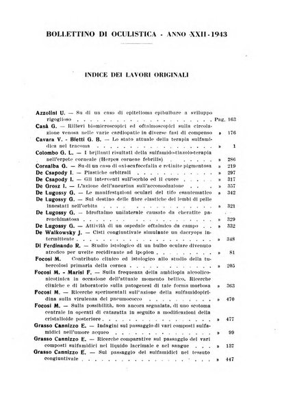 Bollettino d'oculistica periodico d'oculistica pratica