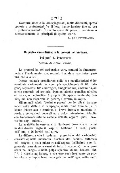 L'Ercolani periodico di medicina veterinaria