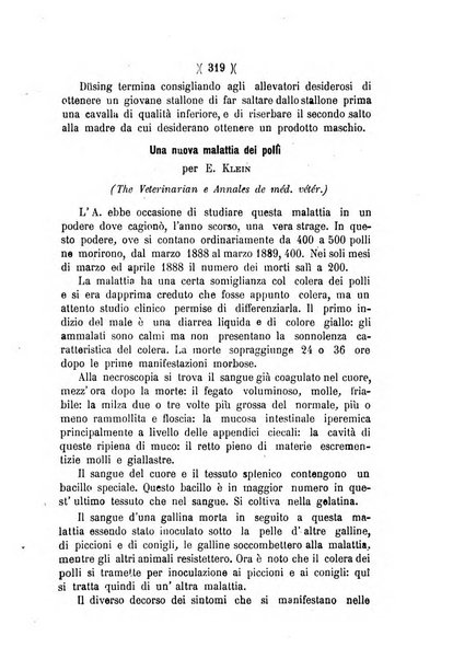 L'Ercolani periodico di medicina veterinaria