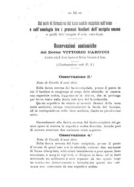 L'Ercolani periodico di medicina veterinaria