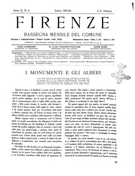 Firenze rassegna del Comune