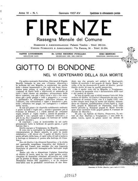 Firenze rassegna del Comune