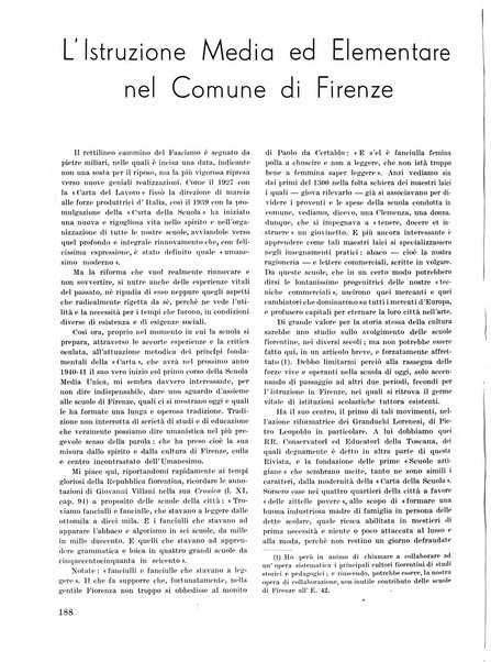 Firenze rassegna del Comune