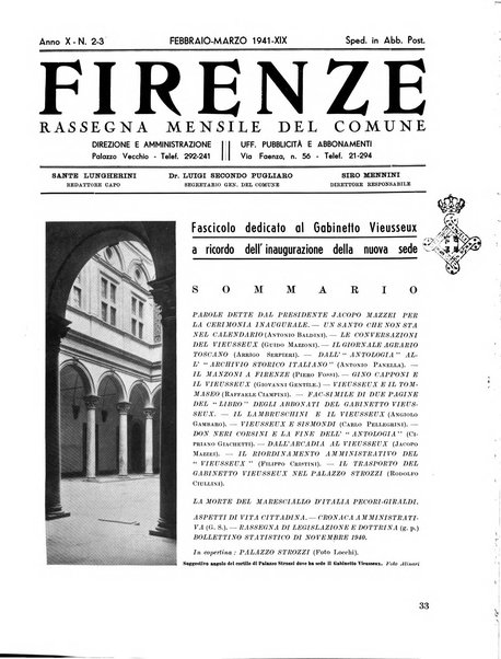 Firenze rassegna del Comune