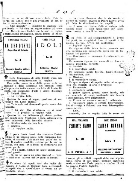 Le grandi firme quindicinale di novelle dei massimi scrittori