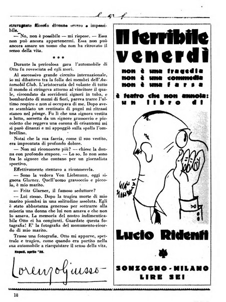 Le grandi firme quindicinale di novelle dei massimi scrittori