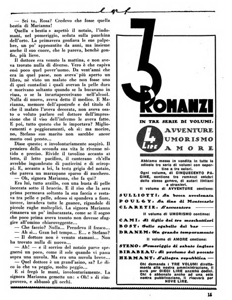 Le grandi firme quindicinale di novelle dei massimi scrittori