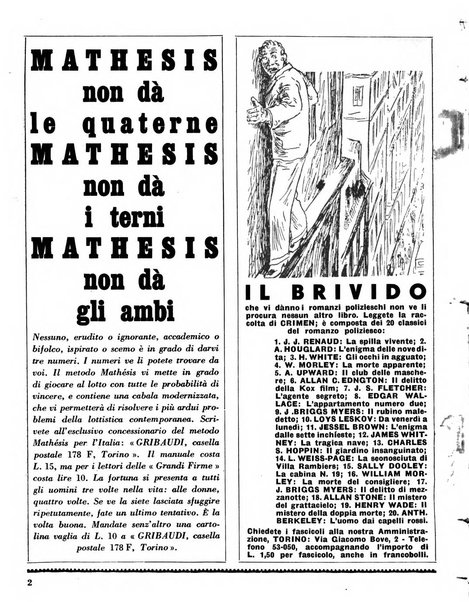 Le grandi firme quindicinale di novelle dei massimi scrittori