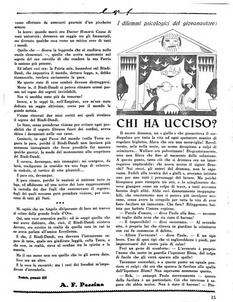 Le grandi firme quindicinale di novelle dei massimi scrittori