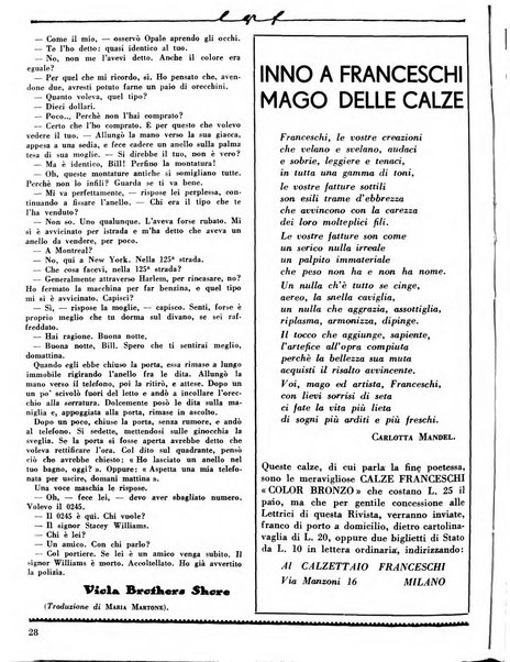 Le grandi firme quindicinale di novelle dei massimi scrittori