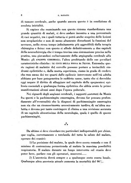 Nevrasse fisiopatologia e clinica del sistema nervoso centrale, neurochirurgia, neuroradiologia, psichiatria