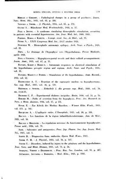 Nevrasse fisiopatologia e clinica del sistema nervoso centrale, neurochirurgia, neuroradiologia, psichiatria