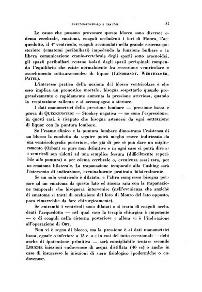 Nevrasse fisiopatologia e clinica del sistema nervoso centrale, neurochirurgia, neuroradiologia, psichiatria