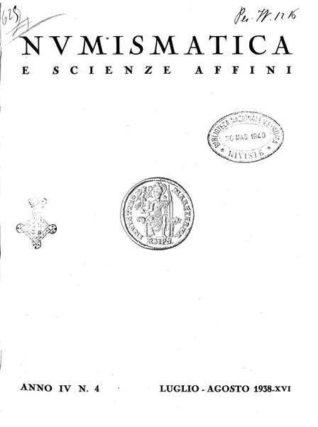 Numismatica e scienze affini rivista bimestrale