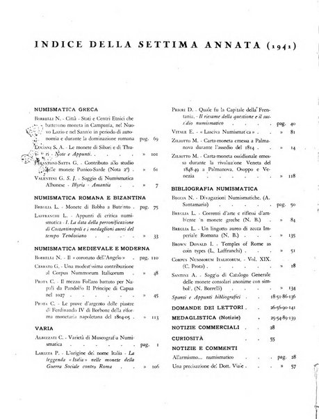 Numismatica e scienze affini rivista bimestrale