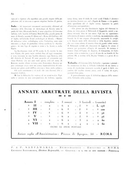 Numismatica e scienze affini rivista bimestrale