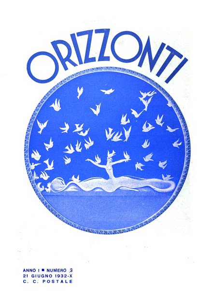 Orizzonti rivista mensile illustrata