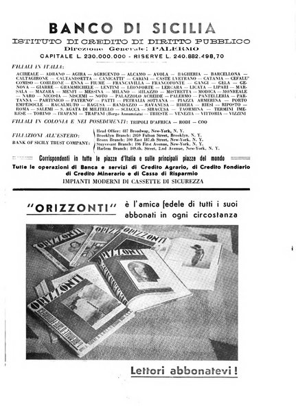 Orizzonti rivista mensile illustrata