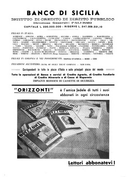 Orizzonti rivista mensile illustrata